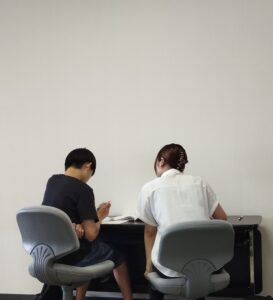 個別指導の様子
