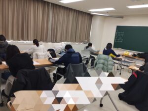 模試の様子
